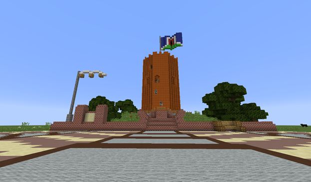 Каменецкая башня теперь есть в игре Minecraft