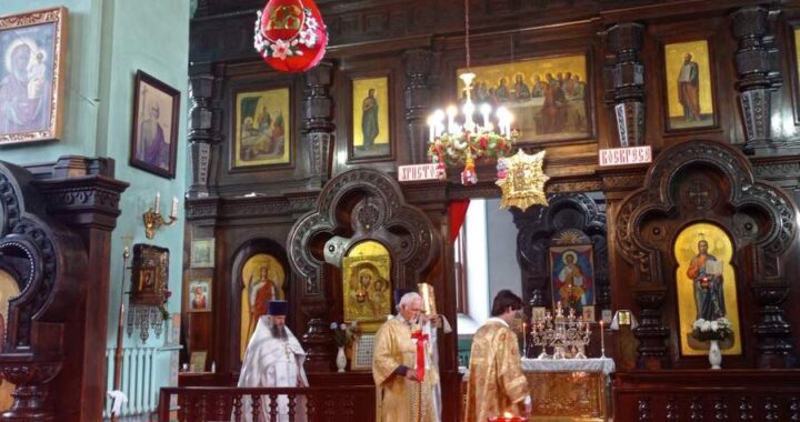 Фотофакт. Сегодня православные христиане празднуют Вознесение Господне