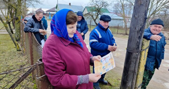 В деревне Ковалики Каменецкого района проведен сельский сход граждан