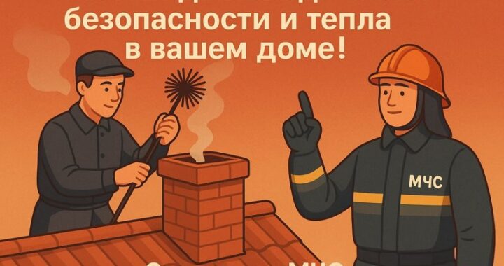 Чистый дымоход – залог безопасности и тепла в вашем доме! Советы от МЧС